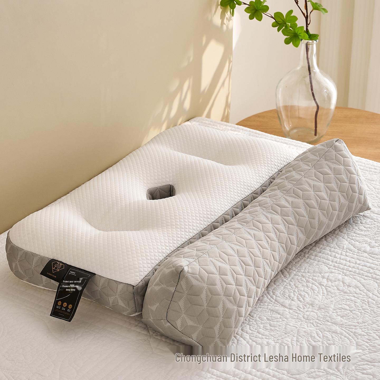 SleepTech Ear Protection Pillow: Side Sleeper with Earphones, Ear Hole Design for Comfort & Post-Op Use 42*60cm
SleepTech Ear Protection Pillow: Side Sleeper with Earphones, Ear Hole Design for Comfort & Post-Op Use 42*60cm