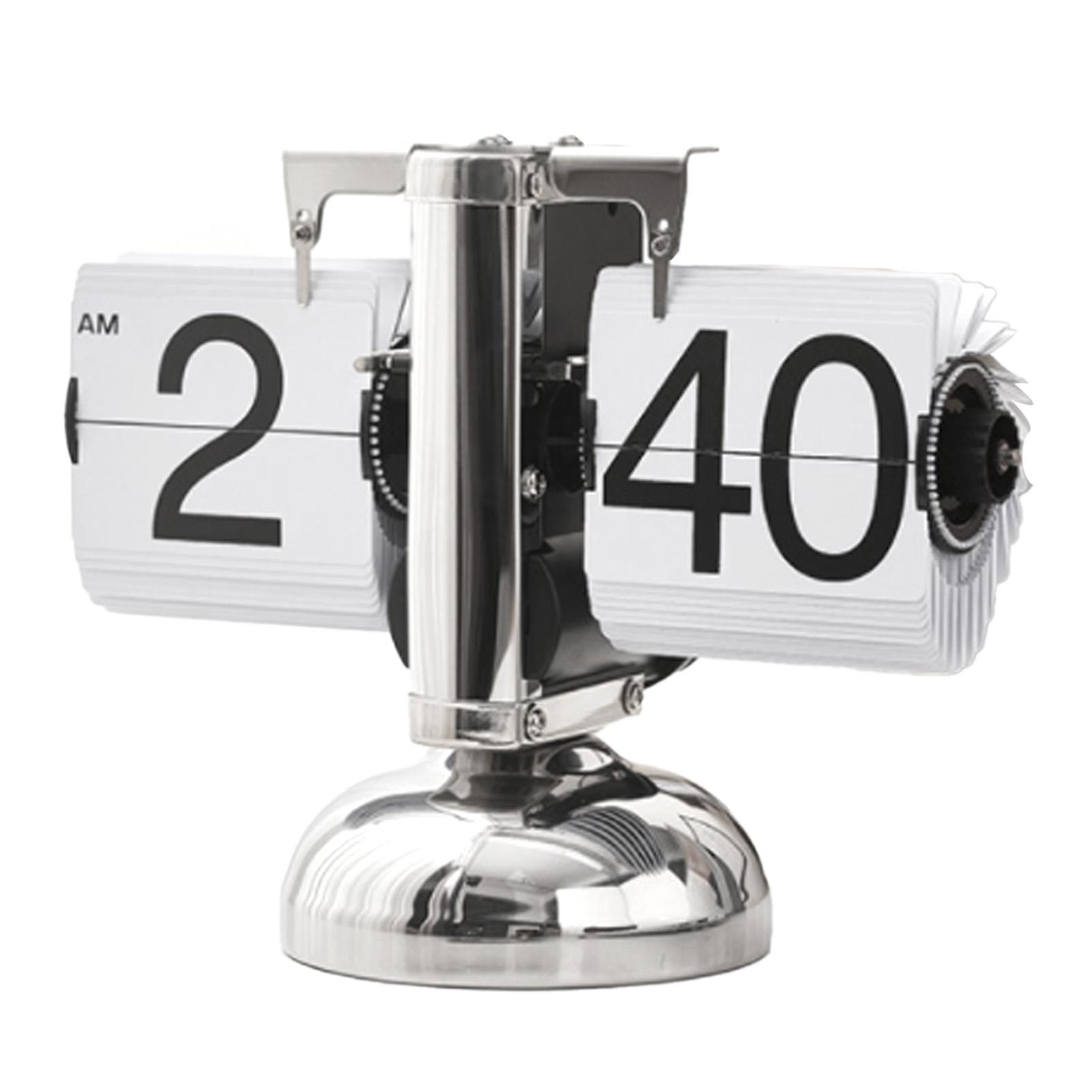 Digital Flip Down Clock Retro Minimalist Single Foot Mechanical Auto Flip Clock Desk Clock for Home Livingroom білий
Digital Flip Down Clock Retro Minimalist Single Foot Mechanical Auto Flip Clock Desk Clock for Home Livingroom білий