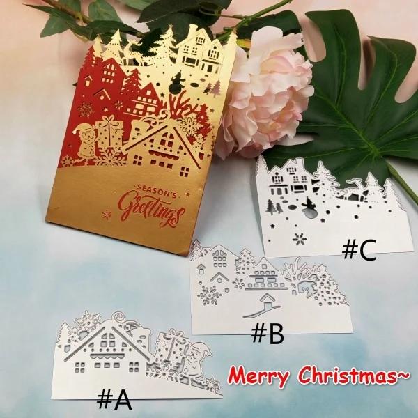 Christmas DIY Art Craft Card Decoration House Tree Snowman Santa Cut Die Embossing Stencil For A
Christmas DIY Art Craft Card Decoration House Tree Snowman Santa Cut Die Embossing Stencil For A