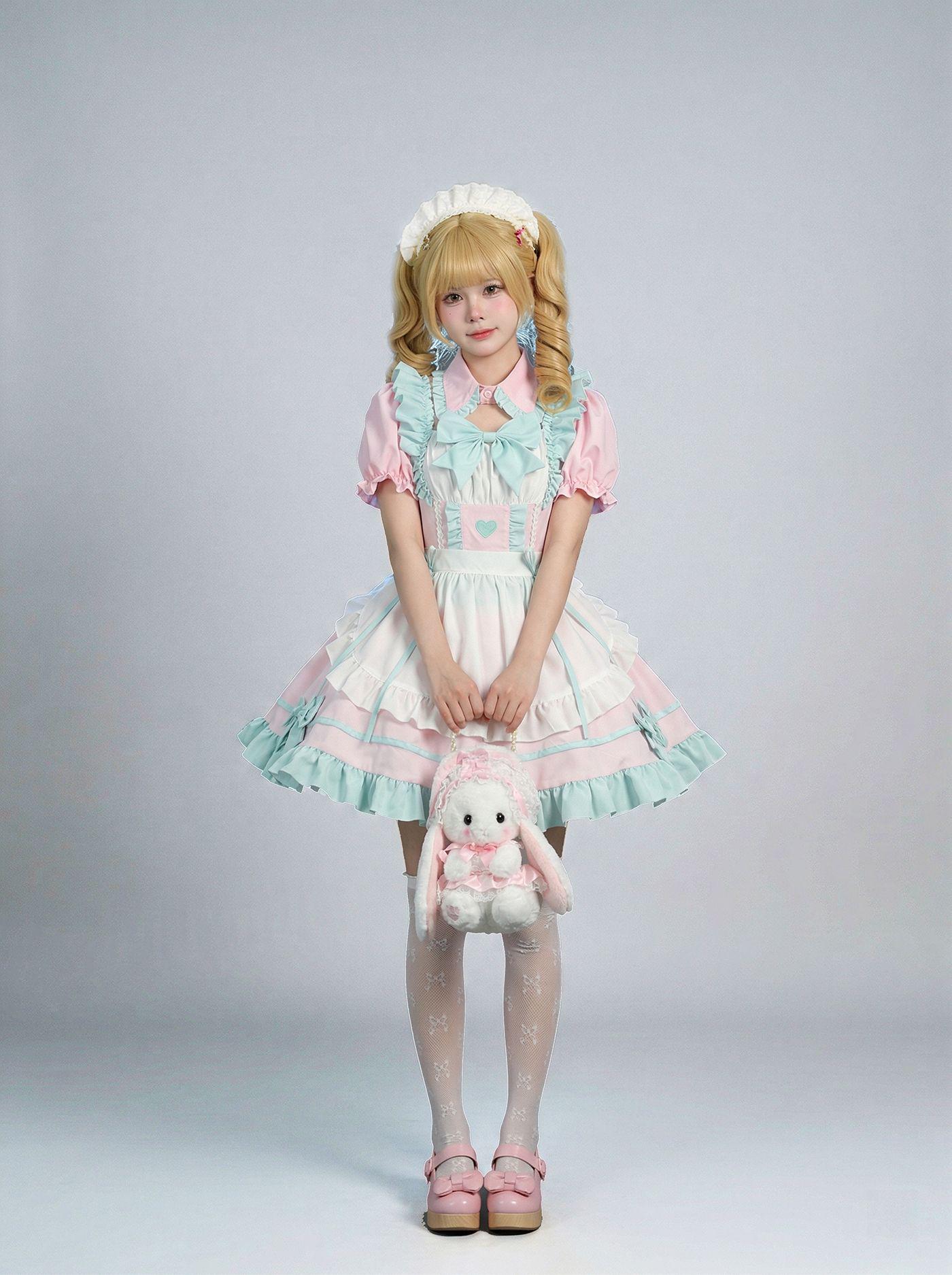 Soft Girl Cafe Anime Lolita Maid Dress M
Soft Girl Cafe Anime Lolita Maid Dress M