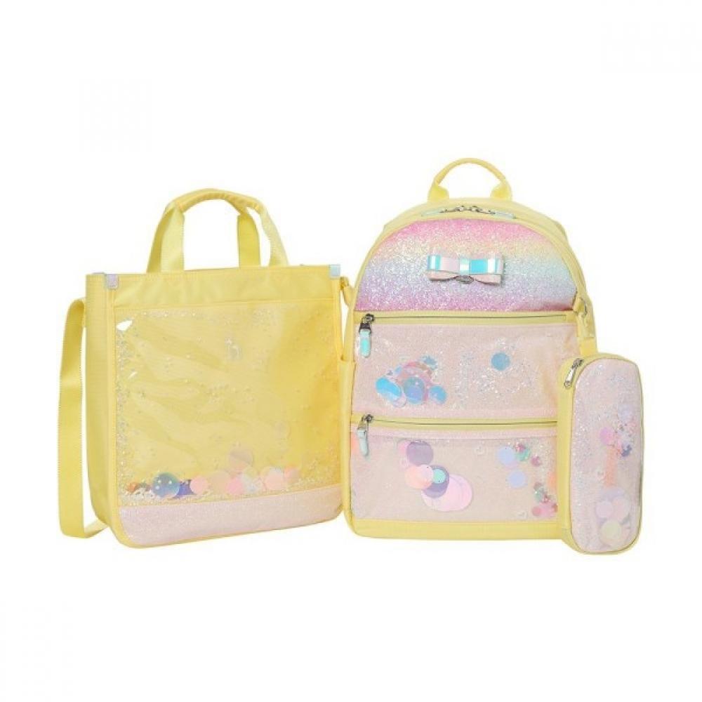 Hedges Kids Блестящий рюкзак Star Candy + Новый набор карманов Желтый 100/100
Hedges Kids Блестящий рюкзак Star Candy + Новый набор карманов Желтый 100/100