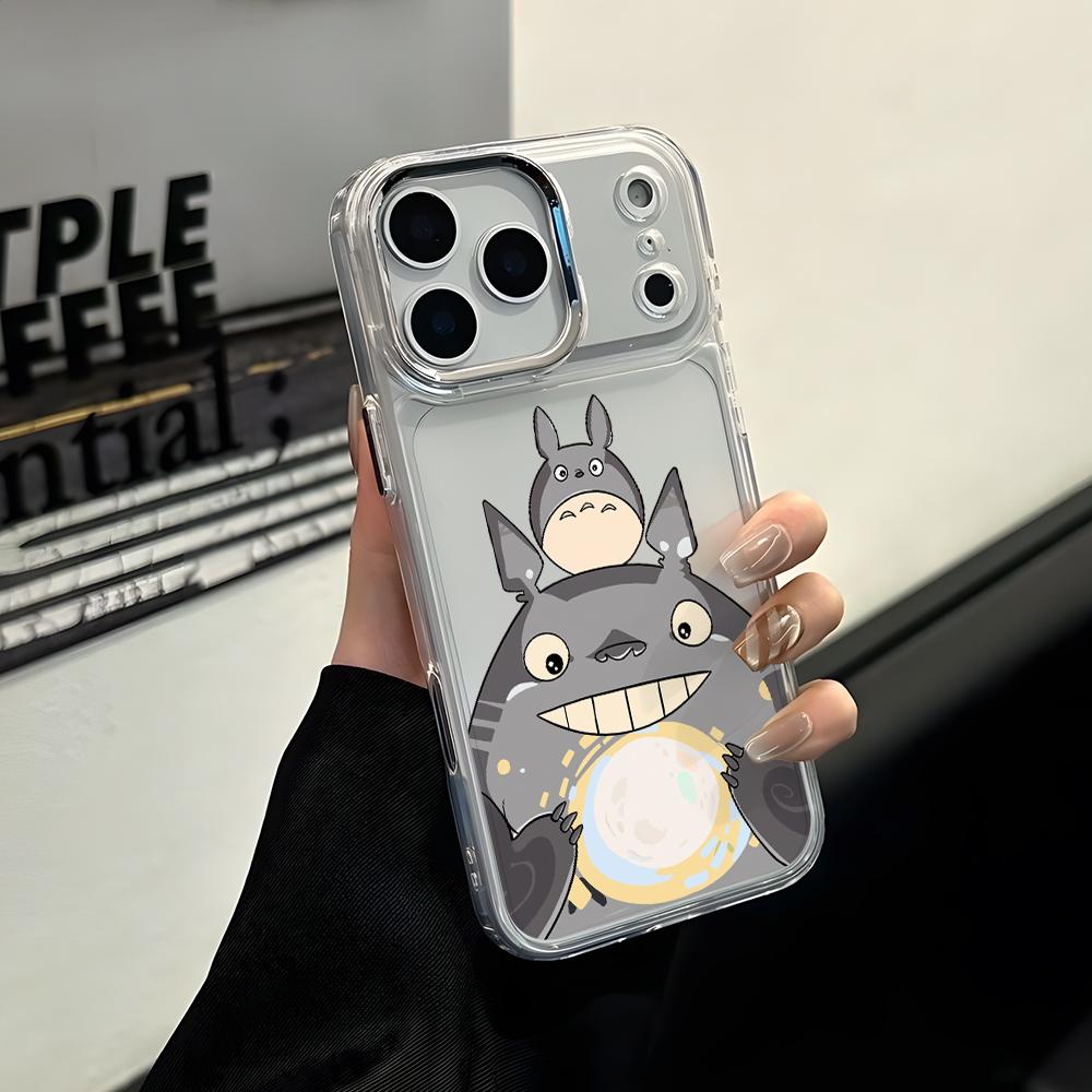 Cute Cartoon Totoros Phone Case for Apple iPhone 17 Air 16 16e 15 14 13 12 11 Pro Max X Xs XR 8 Plus Luxury Clear Cover iPhone 16 Plus
Cute Cartoon Totoros Phone Case for Apple iPhone 17 Air 16 16e 15 14 13 12 11 Pro Max X Xs XR 8 Plus Luxury Clear Cover iPhone 16 Plus