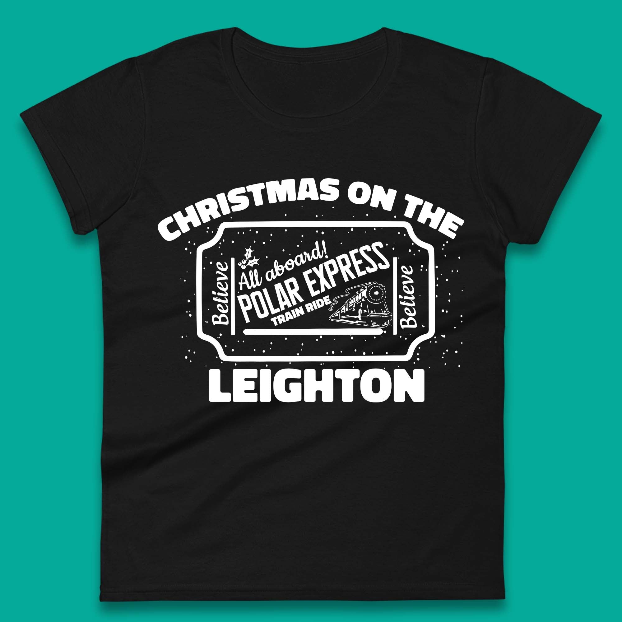 Polar Express Christmas Train Womens T-Shirt Mens Tops Tees Unisex S
Polar Express Christmas Train Womens T-Shirt Mens Tops Tees Unisex S