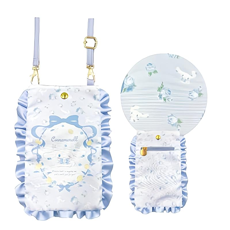 Hatayama Shoji sanrio shoulder pochette frills cinnamon roll Size: Approximately H19 x W11.5 x D2cm 33202119
Hatayama Shoji sanrio shoulder pochette frills cinnamon roll Size: Approximately H19 x W11.5 x D2cm 33202119