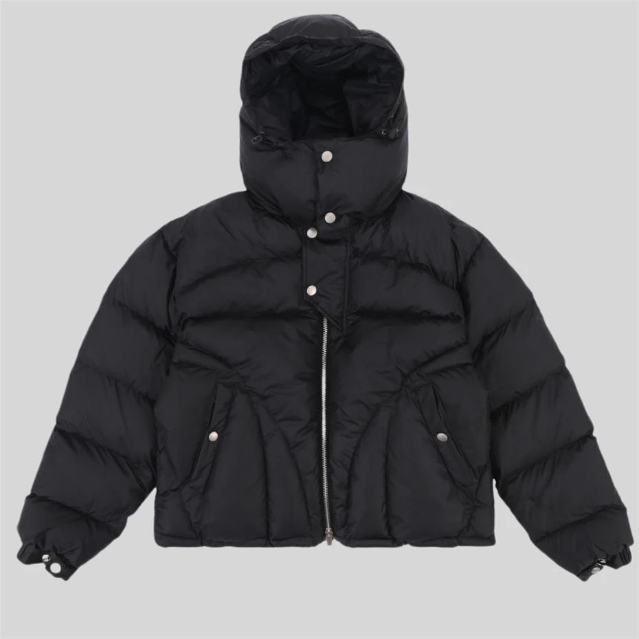 Winter Parka Men Harajuku Thick Padded Jacket Coat Men Oversized Hip Hop Streetwear Zip Up Hooded Snap Button Jackets Unisex M чорний
Winter Parka Men Harajuku Thick Padded Jacket Coat Men Oversized Hip Hop Streetwear Zip Up Hooded Snap Button Jackets Unisex M чорний