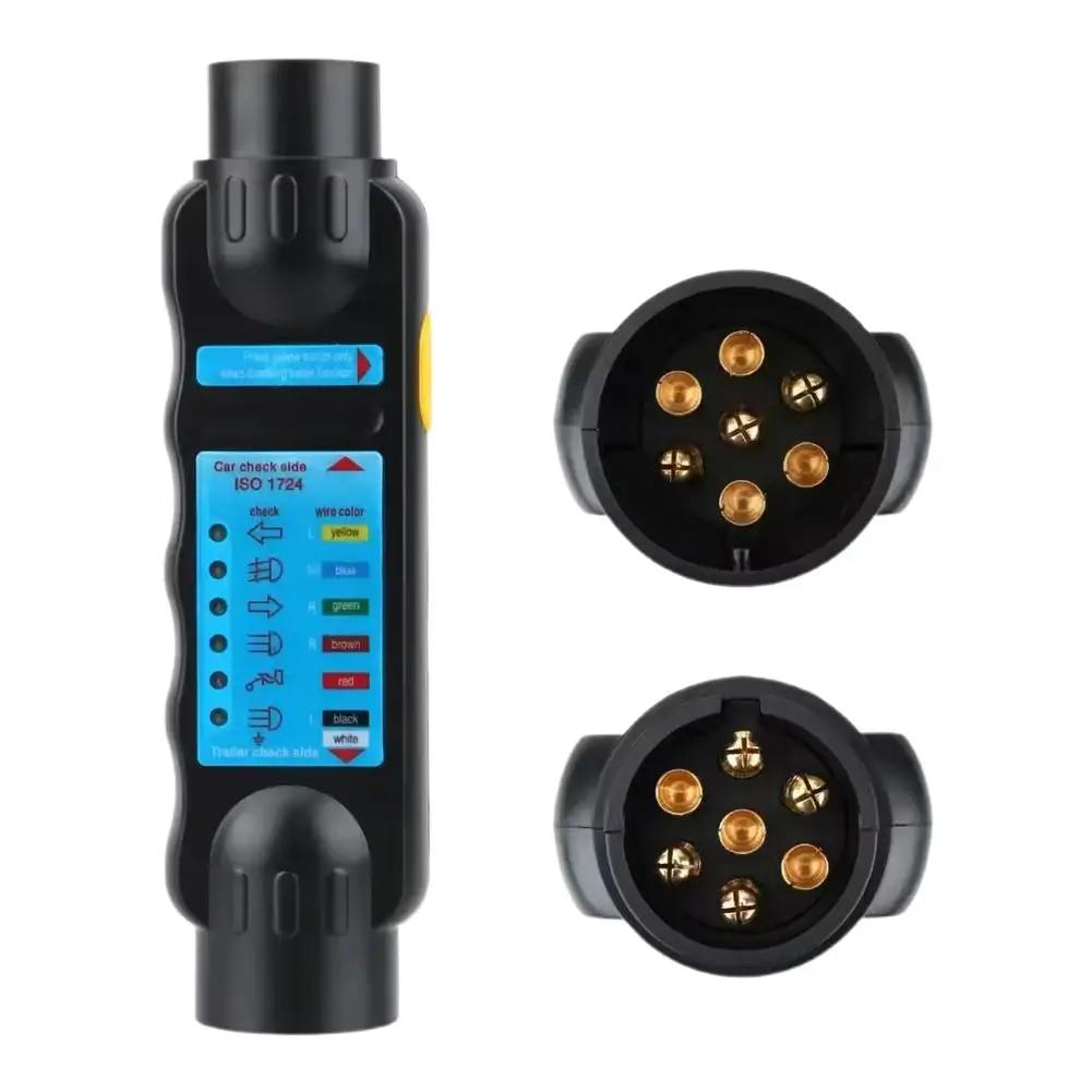 Universal 12V Trailer Tester 7 13 Pin Adapter Diagnostic Test Socket Wiring Plug Tools Light Check Truck Car Accessories X9V6
Universal 12V Trailer Tester 7 13 Pin Adapter Diagnostic Test Socket Wiring Plug Tools Light Check Truck Car Accessories X9V6
