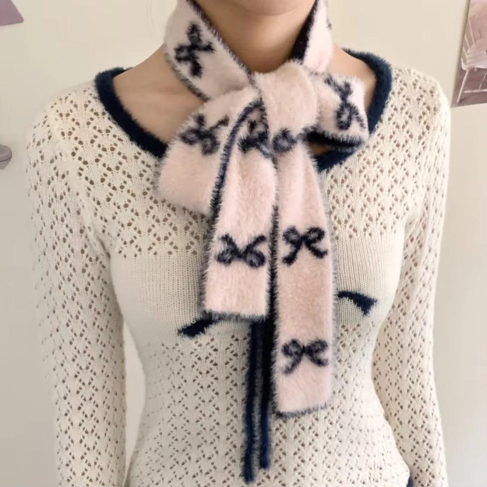Long Bow Knitted Neckerchief Warmer Color Blocked Neck Cover Y2k Double-sided Scarf Streetwear Style1
Long Bow Knitted Neckerchief Warmer Color Blocked Neck Cover Y2k Double-sided Scarf Streetwear Style1