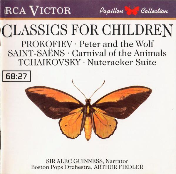 CD PROKOFIEV SAINTSANS TCHAIKOVSKY Classics for Children 67182RG RCA Victor 1988 US Classical Used
CD PROKOFIEV SAINTSANS TCHAIKOVSKY Classics for Children 67182RG RCA Victor 1988 US Classical Used