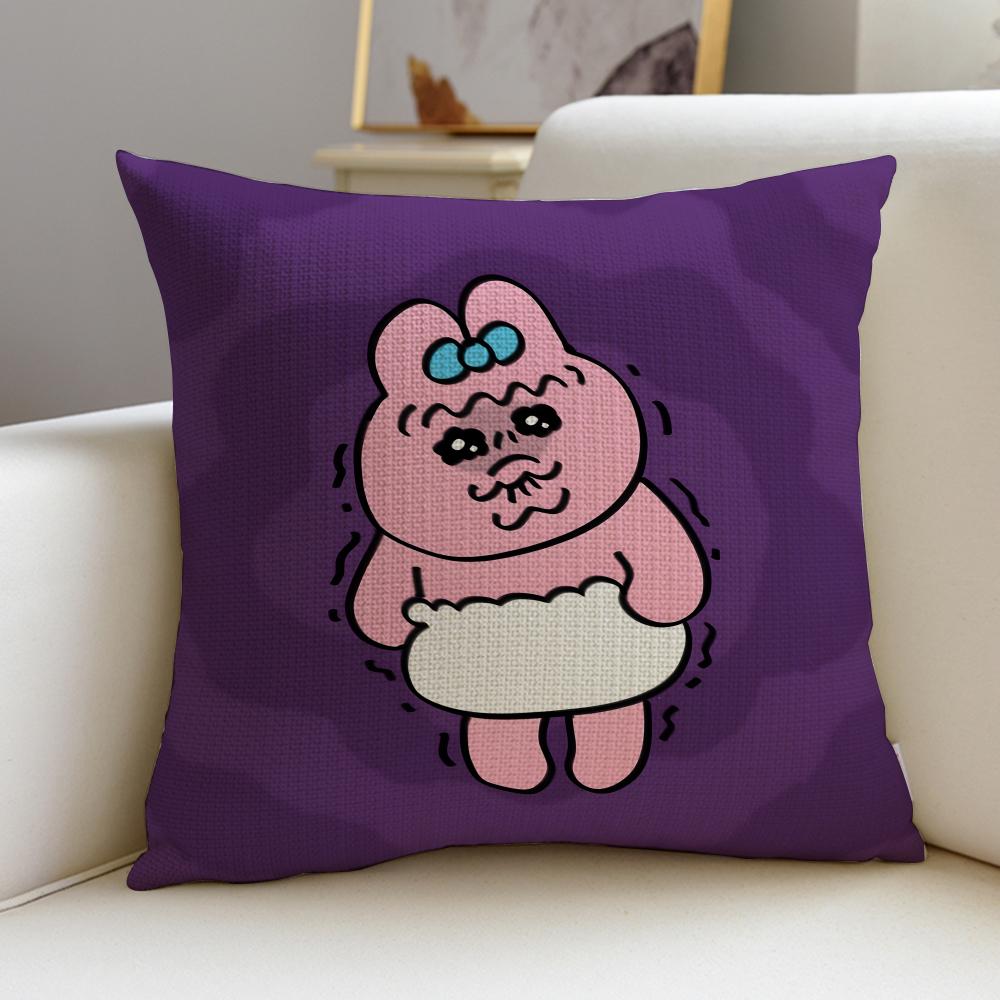 Funny OOpanchuS Cushion Cover Breathable and skinfriendly linen pillowcase square removable and washable cushion 30X30cm
Funny OOpanchuS Cushion Cover Breathable and skinfriendly linen pillowcase square removable and washable cushion 30X30cm