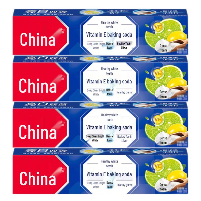 Zhonghua Healthy White Vitamin E Baking Soda Toothpaste
Zhonghua Healthy White Vitamin E Baking Soda Toothpaste