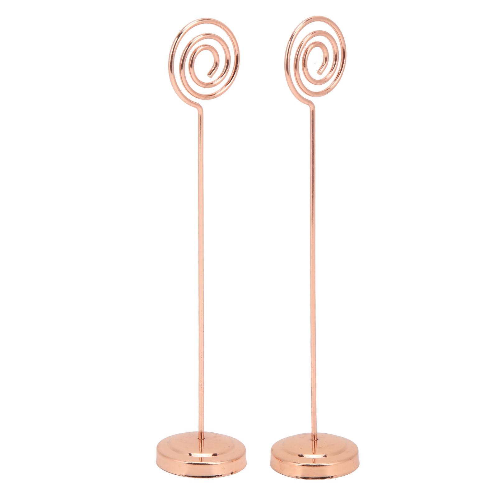 2Pcs Table Number Holder 200mm Round Metal Steady Semicircle Convex Design Electroplating рожевий колір золота
2Pcs Table Number Holder 200mm Round Metal Steady Semicircle Convex Design Electroplating рожевий колір золота