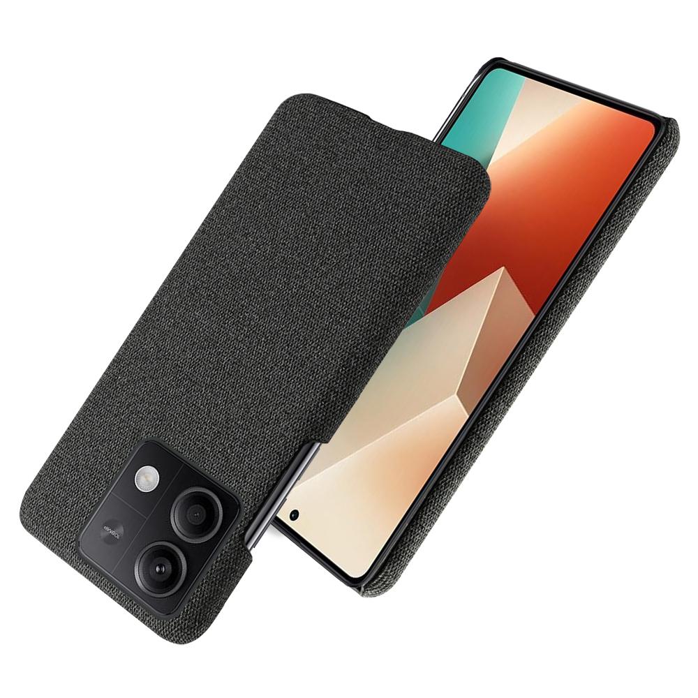 Ultra-light Phone Cover for Xiaomi Redmi Note 13 5G Case Shockproof Cloth+PC Shell Black
Ultra-light Phone Cover for Xiaomi Redmi Note 13 5G Case Shockproof Cloth+PC Shell Black