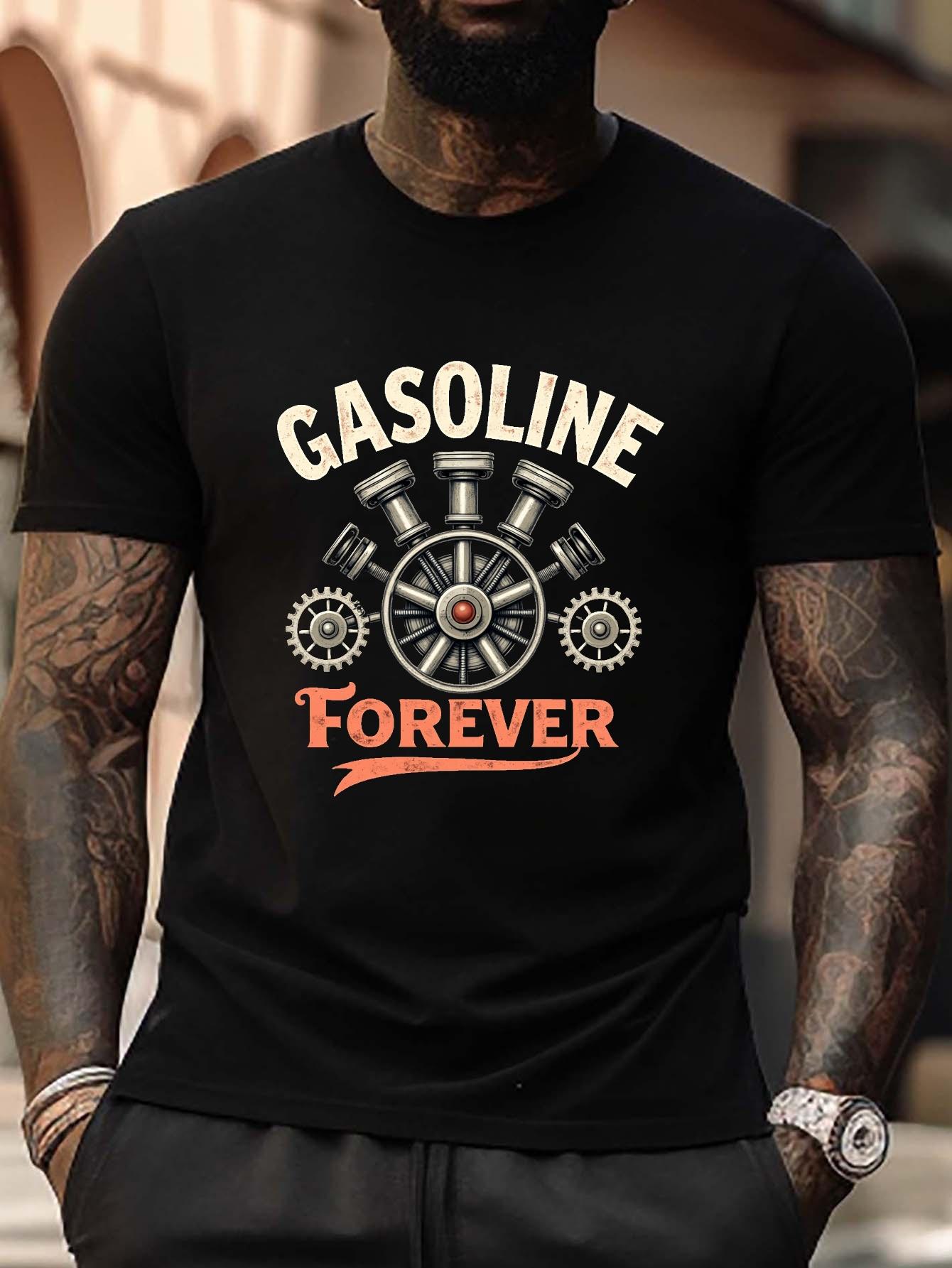 Plus Size T-shirt - Vintage Gasoline Forever Engine Design S
Plus Size T-shirt - Vintage Gasoline Forever Engine Design S
