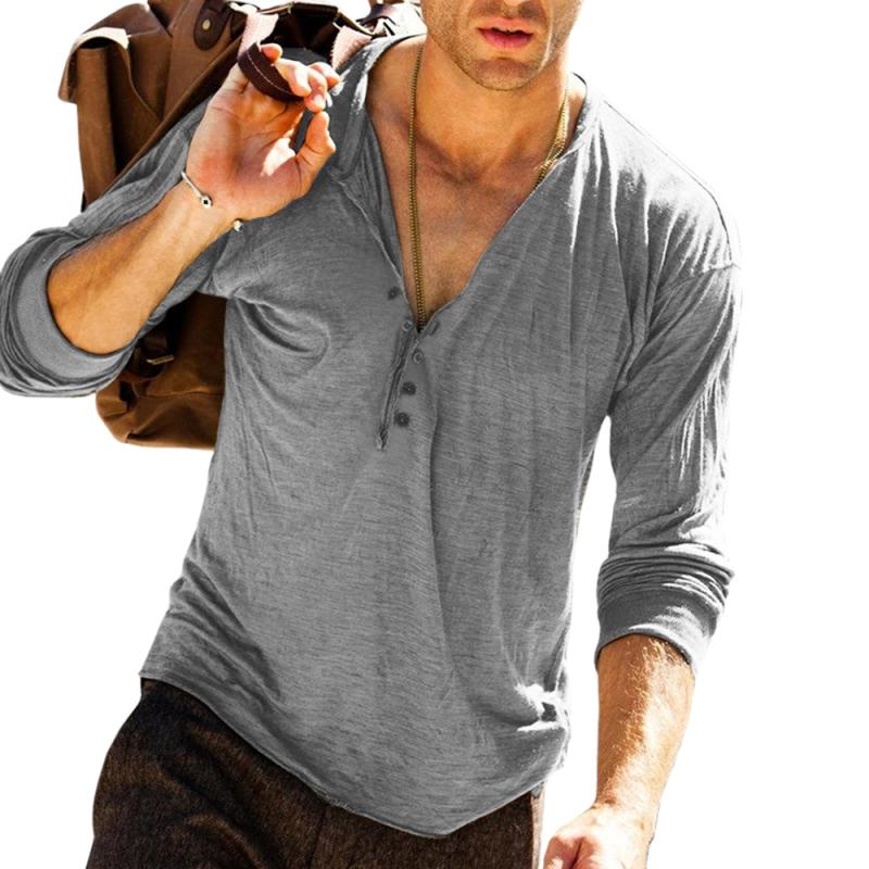 Мужчины Slim Fit Длинный рукав Beefy Мода Повседневная Henley Футболки из хлопка Рубашки
Мужчины Slim Fit Длинный рукав Beefy Мода Повседневная Henley Футболки из хлопка Рубашки
