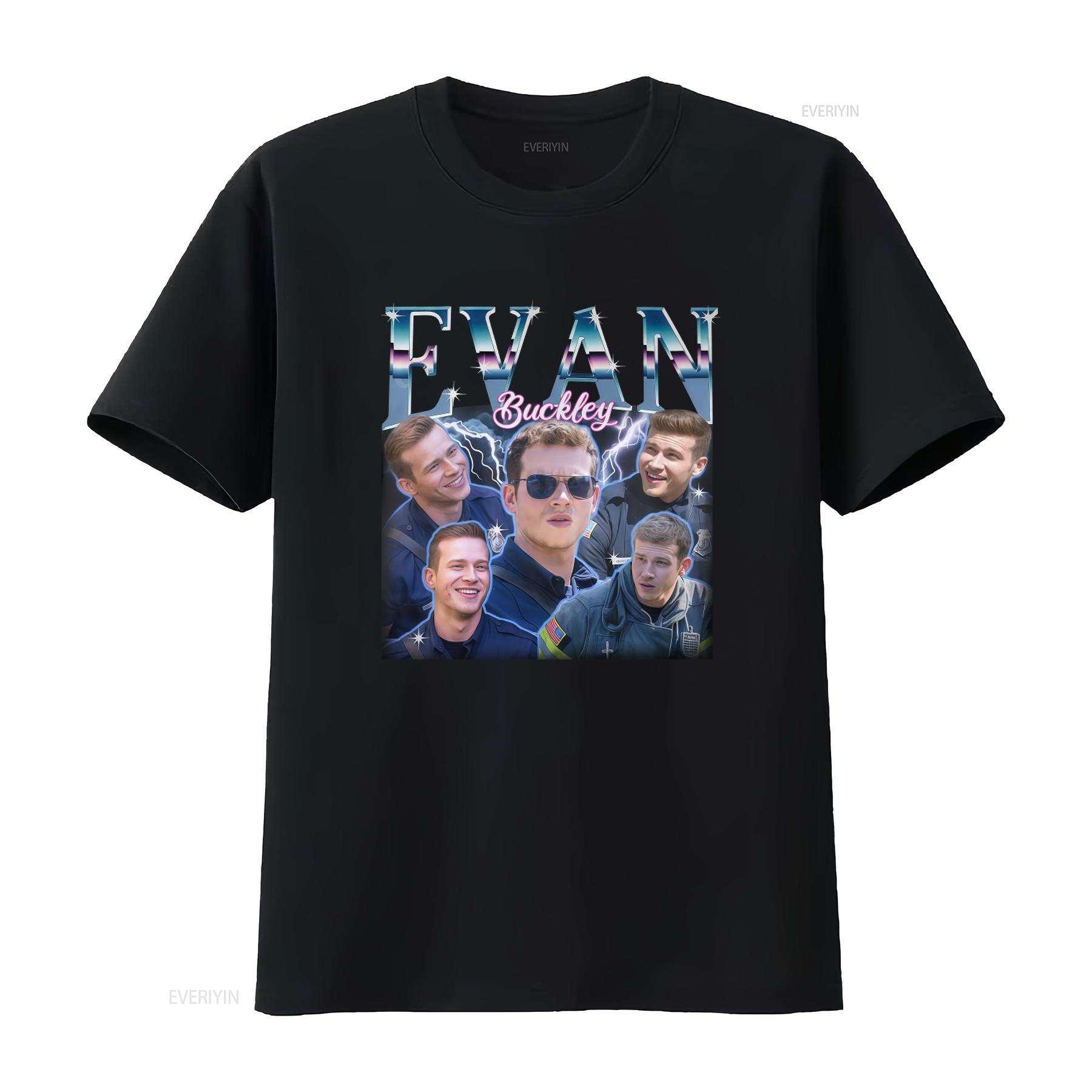 Retro Evan Buckley T Shirt Vintage 90s 9 1 Series Classic Fan Apparel with Lightning Design vintage Washed Breathable Slightly 4XL
Retro Evan Buckley T Shirt Vintage 90s 9 1 Series Classic Fan Apparel with Lightning Design vintage Washed Breathable Slightly 4XL