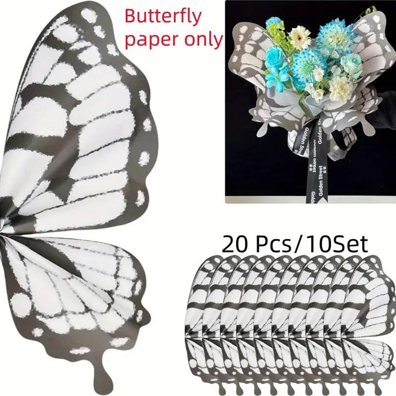 20 шт./10 комплектов упаковочной бумаги для букета бабочек, водонепроницаемая, смешанного цвета и черного с ярко-розовыми акцентами, идеально подходит для свадьбы, дня рождения, флористики, рукоделия F
20 шт./10 комплектов упаковочной бумаги для букета бабочек, водонепроницаемая, смешанного цвета и черного с ярко-розовыми акцентами, идеально подходит для свадьбы, дня рождения, флористики, рукоделия F