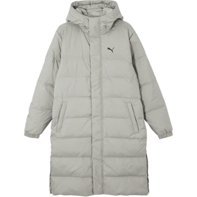 Puma Long Down Jacket Solid Color Comfortable Soft Long Warm Down Coat Unisex Jacket Marble-Grey 687428-68 XS
Puma Long Down Jacket Solid Color Comfortable Soft Long Warm Down Coat Unisex Jacket Marble-Grey 687428-68 XS