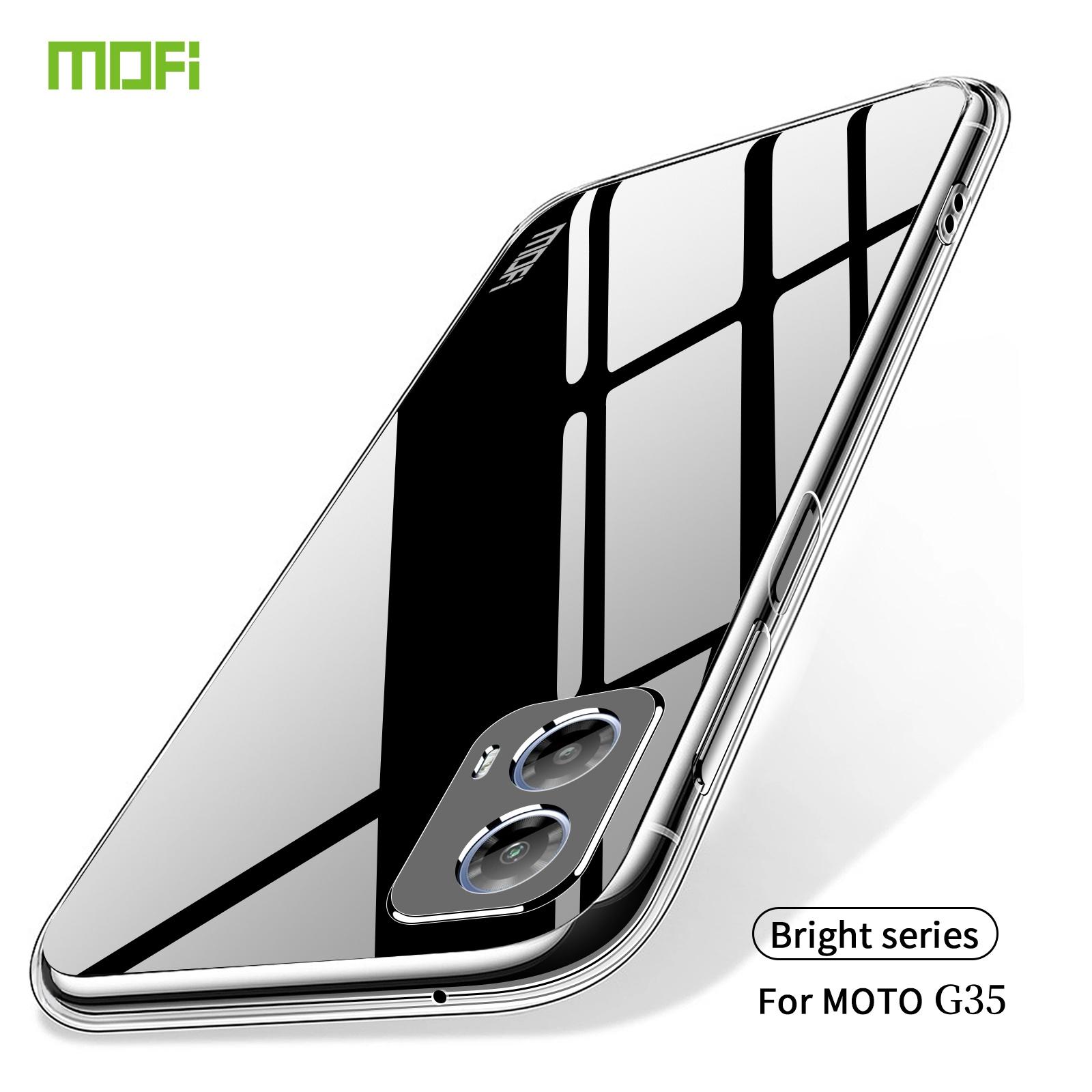 For Motorola Moto G35 5G Clear Phone Case MOFI Ultra-Thin TPU Phone Back Cover Transparent
For Motorola Moto G35 5G Clear Phone Case MOFI Ultra-Thin TPU Phone Back Cover Transparent