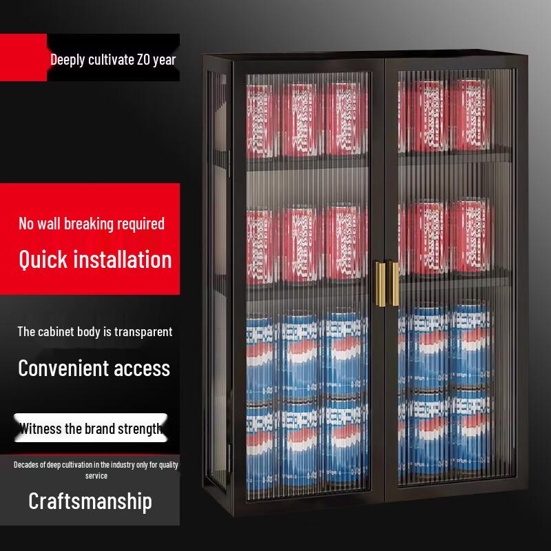 No-Drill Wall-Mounted Kitchen Storage Rack
No-Drill Wall-Mounted Kitchen Storage Rack