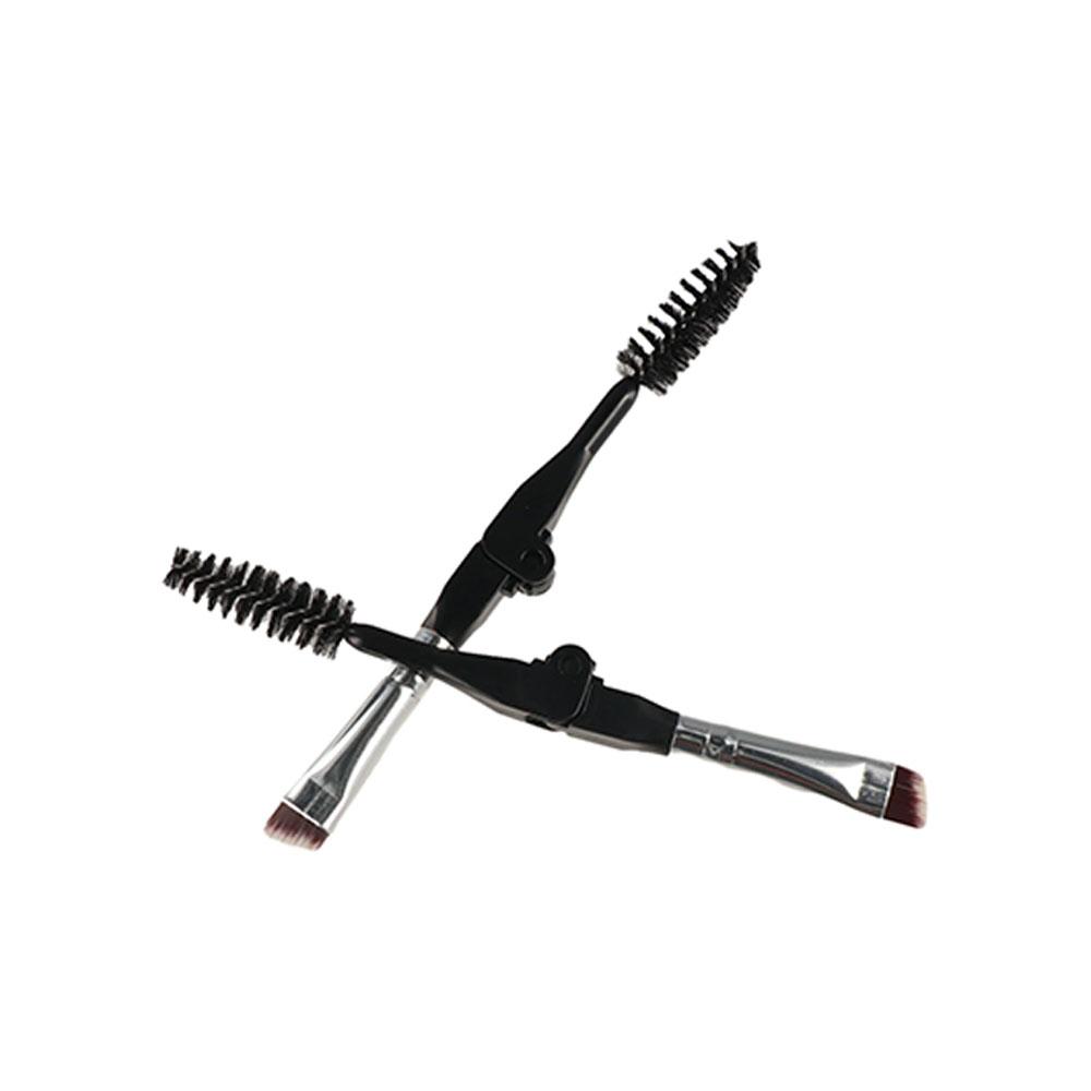 Brush Portable Spoolie Brush Foldable Eyebrow Brush Duo Angled Eyebrow Brush Mascara Applicator чёрный
Brush Portable Spoolie Brush Foldable Eyebrow Brush Duo Angled Eyebrow Brush Mascara Applicator чёрный