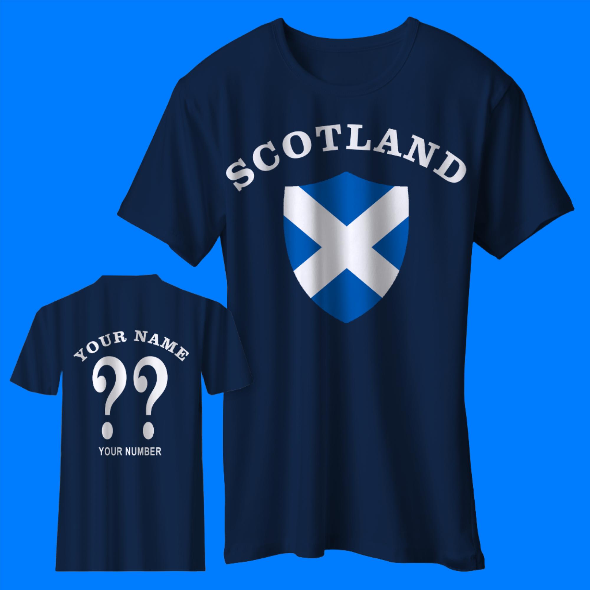 Personalised Scotland Football Shirt with any Name & Number 4XL
Personalised Scotland Football Shirt with any Name & Number 4XL