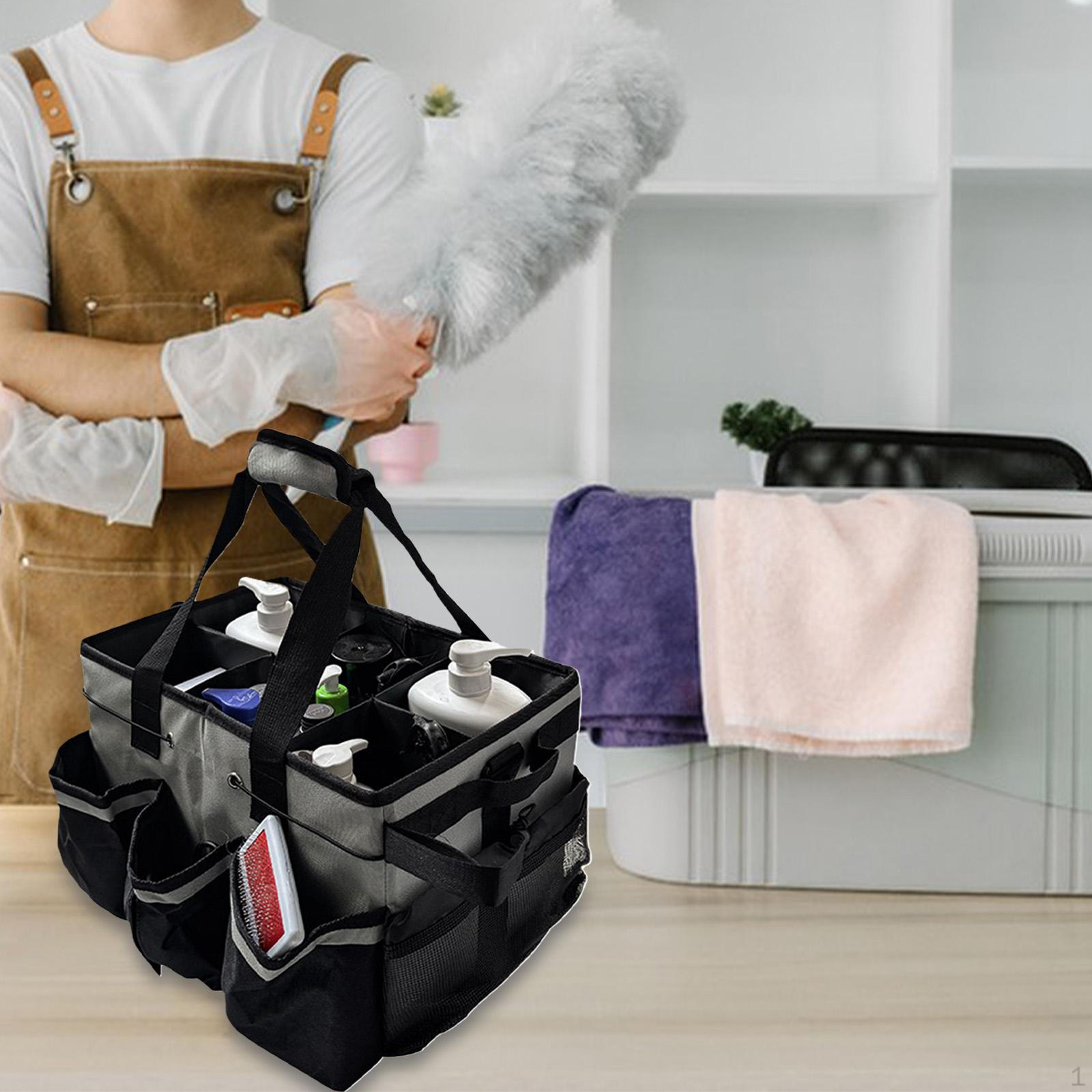 Органайзер для чистящих инструментов Сумка для принадлежностей Портативный кейс для хранения для горничных серый
Органайзер для чистящих инструментов Сумка для принадлежностей Портативный кейс для хранения для горничных серый