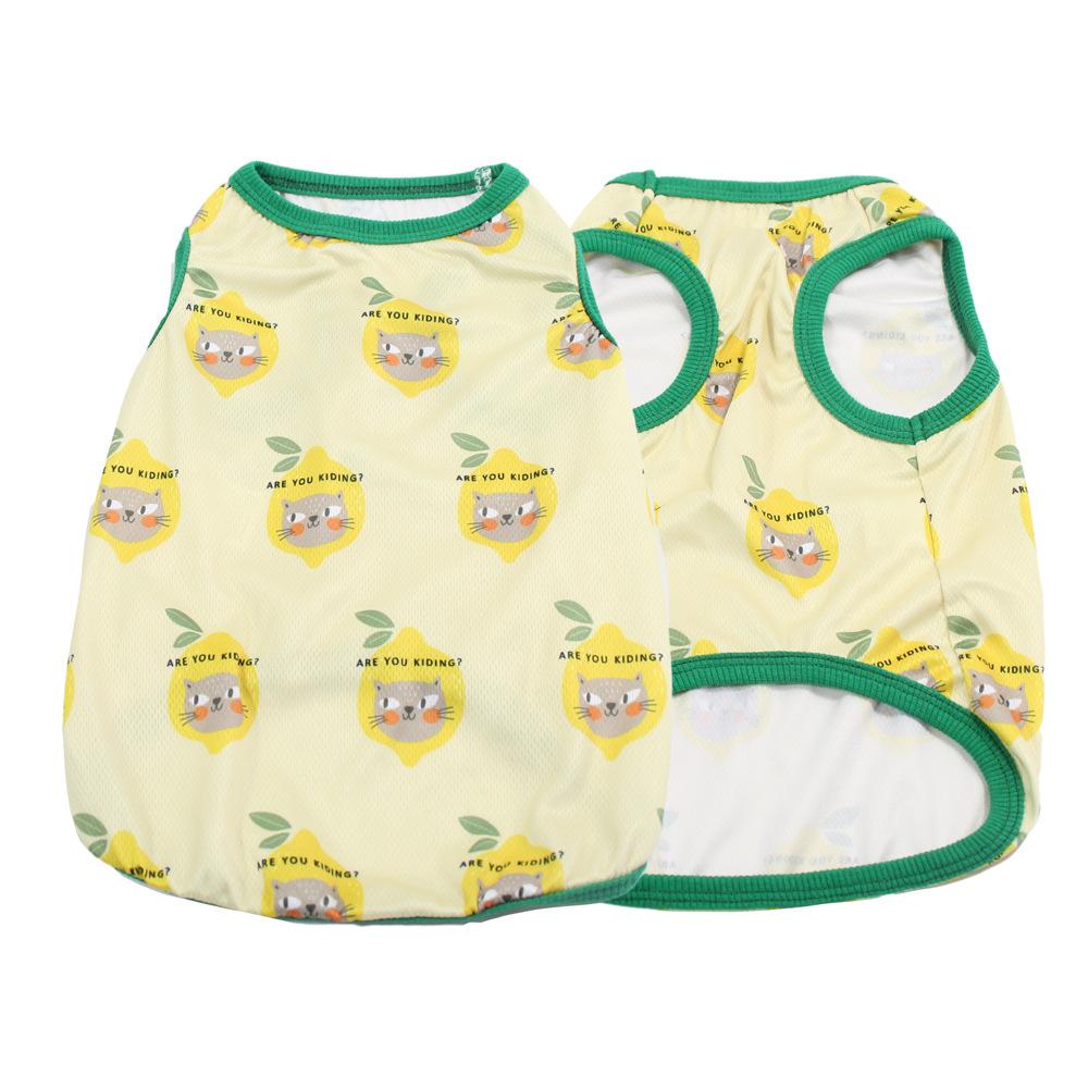 Cute dog summer clothes thin corgi teddy vest sleeveless S number жёлтый
Cute dog summer clothes thin corgi teddy vest sleeveless S number жёлтый