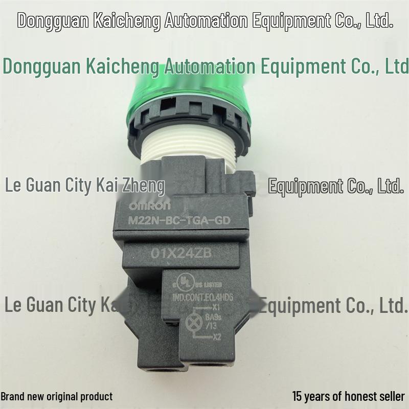Omron Green Indicator Light M22N-BC-TGA-GD (AC 100-130V) No
Omron Green Indicator Light M22N-BC-TGA-GD (AC 100-130V) No