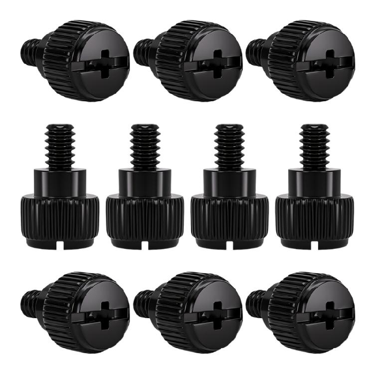 Anti Slip Hand Turn Screws 6#32 For Securing PC Components Like GPU And PSUs Brackets чорний
Anti Slip Hand Turn Screws 6#32 For Securing PC Components Like GPU And PSUs Brackets чорний