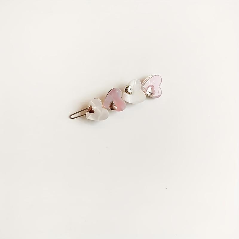 Single Cute Sweetheart Heart-Shaped Hair Clip - Colorful Heart
Single Cute Sweetheart Heart-Shaped Hair Clip - Colorful Heart