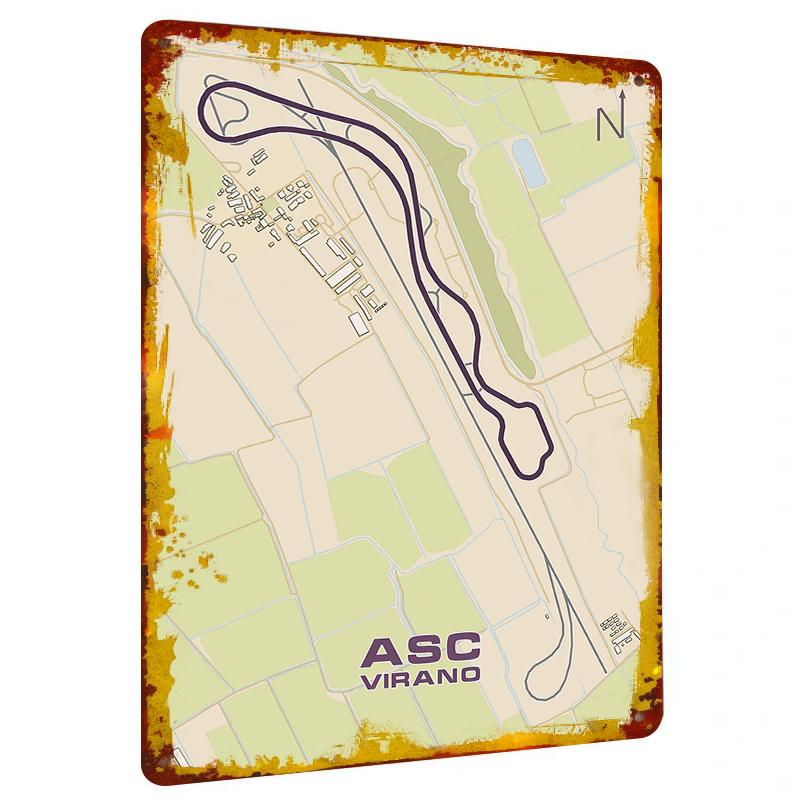 ASC Virano Race Track Map Metal Tin Sign Home Decor Wall Art Racing Theme Souvenir 20x30cm(7.8x11.8inch)
ASC Virano Race Track Map Metal Tin Sign Home Decor Wall Art Racing Theme Souvenir 20x30cm(7.8x11.8inch)