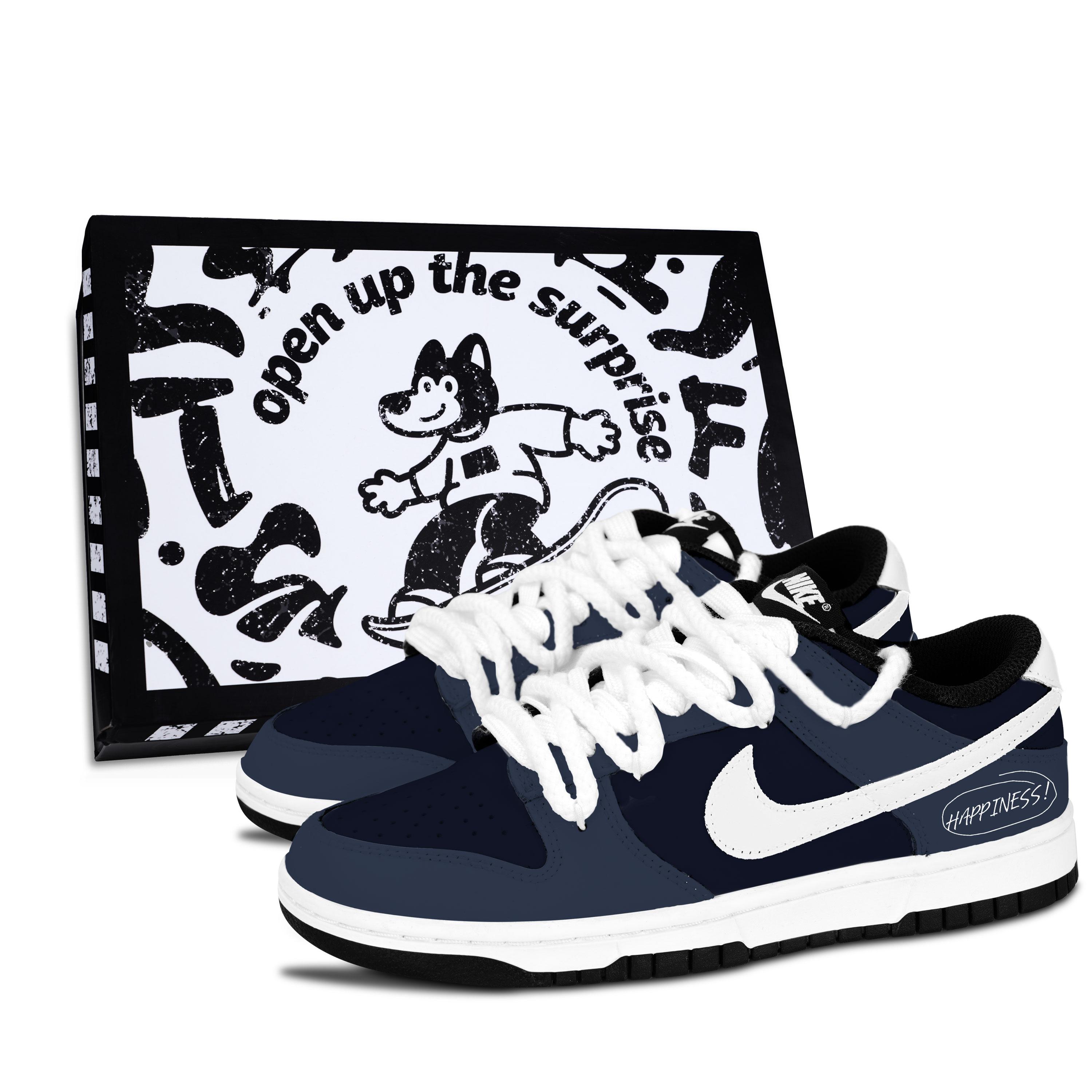 Nike Dunk Black White HAPPINESS Slip Resistant Abrasion Resistant Slip Resistant Abrasion Resistant Low top DD1391-100(Team883-HAPPINE) 38
Nike Dunk Black White HAPPINESS Slip Resistant Abrasion Resistant Slip Resistant Abrasion Resistant Low top DD1391-100(Team883-HAPPINE) 38