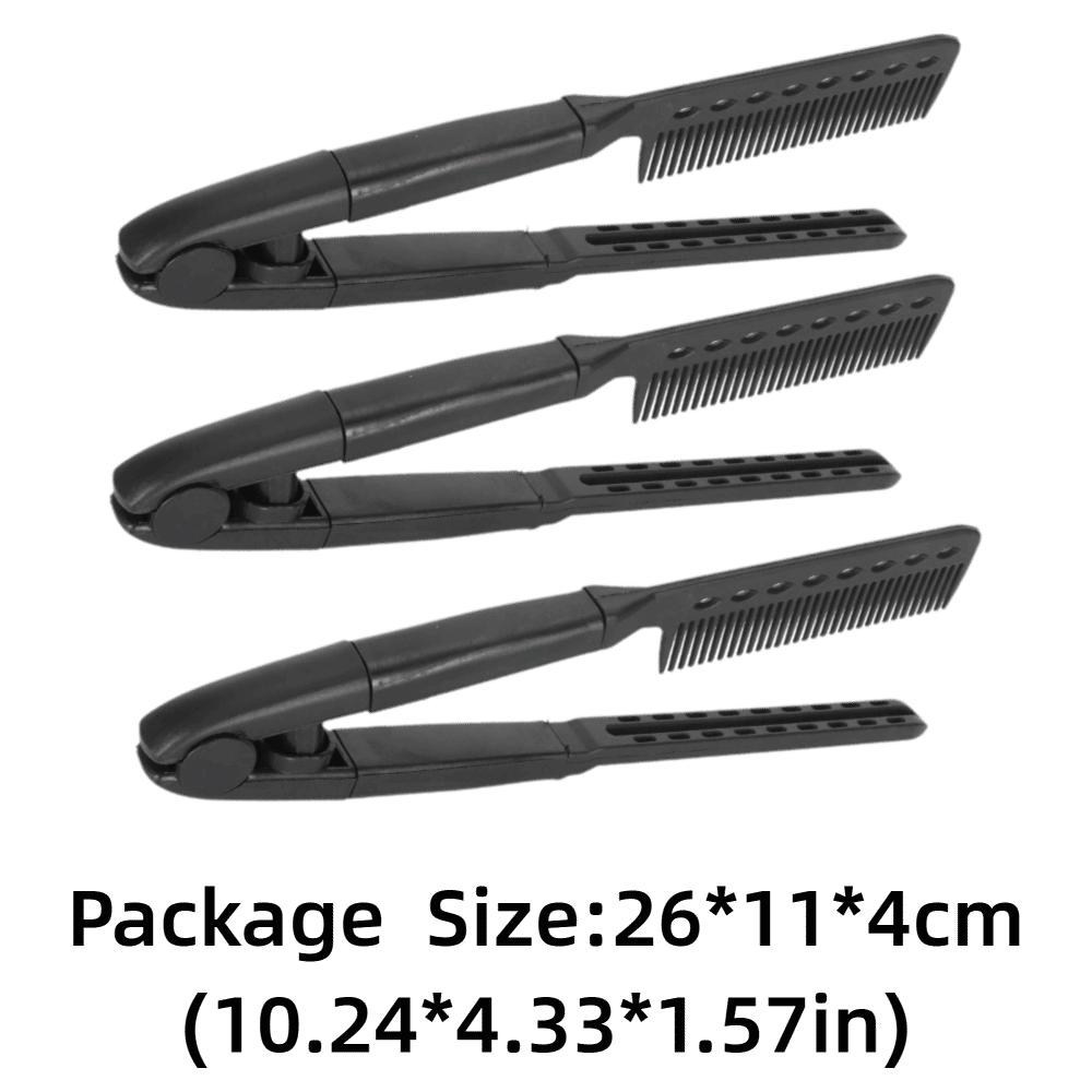 3pcs Portable Hair Straightening Comb V Shaped Styling Comb Portable Hair Comb Salon Use
3pcs Portable Hair Straightening Comb V Shaped Styling Comb Portable Hair Comb Salon Use
