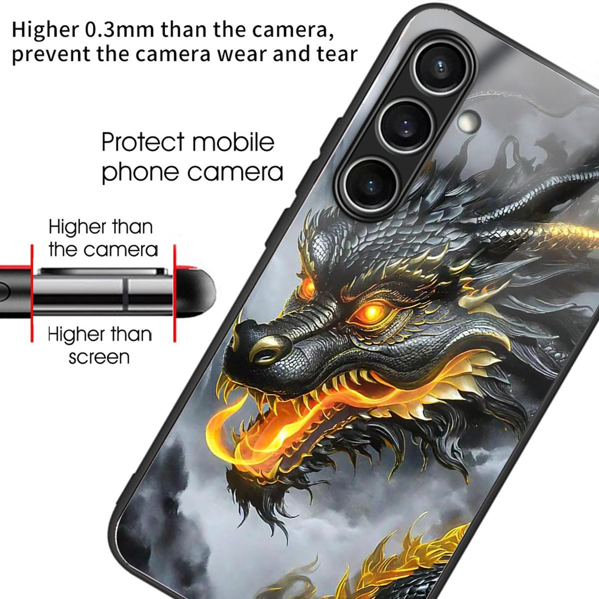 For Samsung Galaxy S24 FE Case Tempered Glass TPU Drop-Proof Phone Cover Pattern Printing Style F
For Samsung Galaxy S24 FE Case Tempered Glass TPU Drop-Proof Phone Cover Pattern Printing Style F