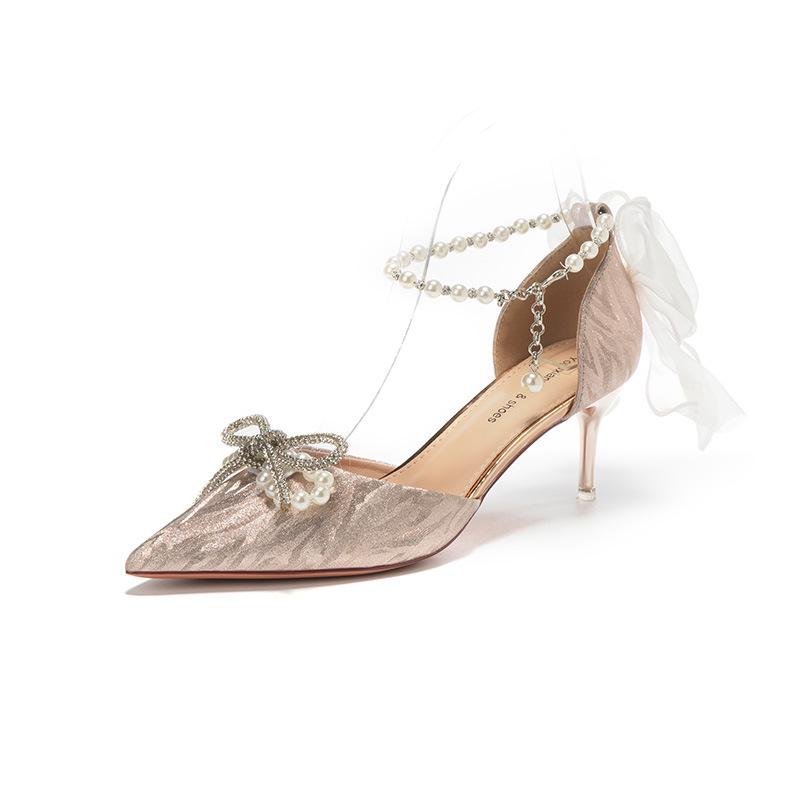 Элегантные французские туфли на шпильках: Туфли для подружек невесты и невесты Baotou Shallow Mouth 36
Элегантные французские туфли на шпильках: Туфли для подружек невесты и невесты Baotou Shallow Mouth 36