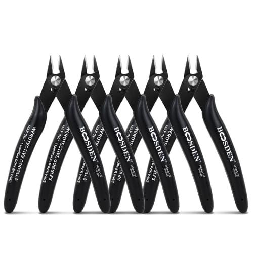 BOOSDEN Thin-Blade Nippers, Nipper Tools, Electrician s Nippers, Micro Nippers, Precision Pliers for Plastic Models, Small, Delicate Work Tools, Plast
BOOSDEN Thin-Blade Nippers, Nipper Tools, Electrician s Nippers, Micro Nippers, Precision Pliers for Plastic Models, Small, Delicate Work Tools, Plast
