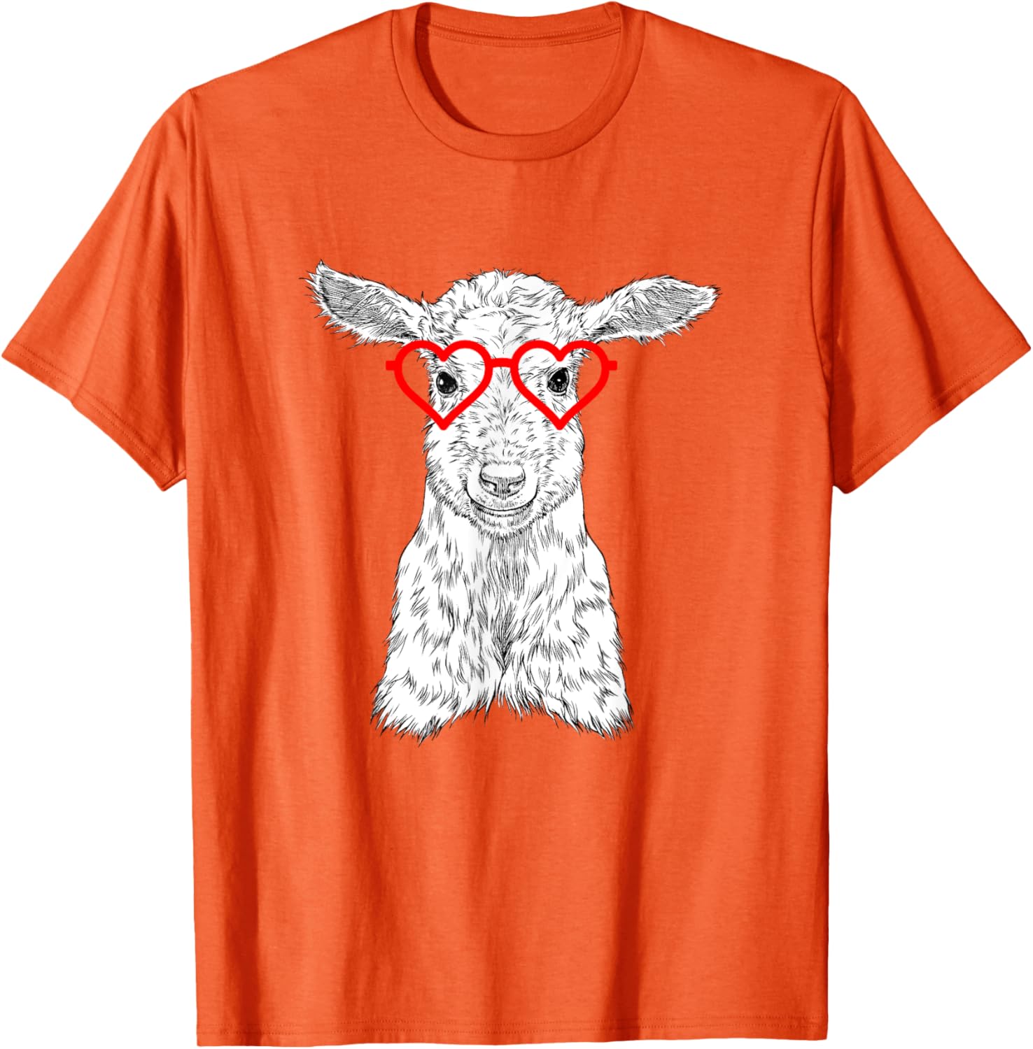 Cute Goat with Heart Glasses Valentines Day Farm Animal Lover Graphic Tee 4XL
Cute Goat with Heart Glasses Valentines Day Farm Animal Lover Graphic Tee 4XL