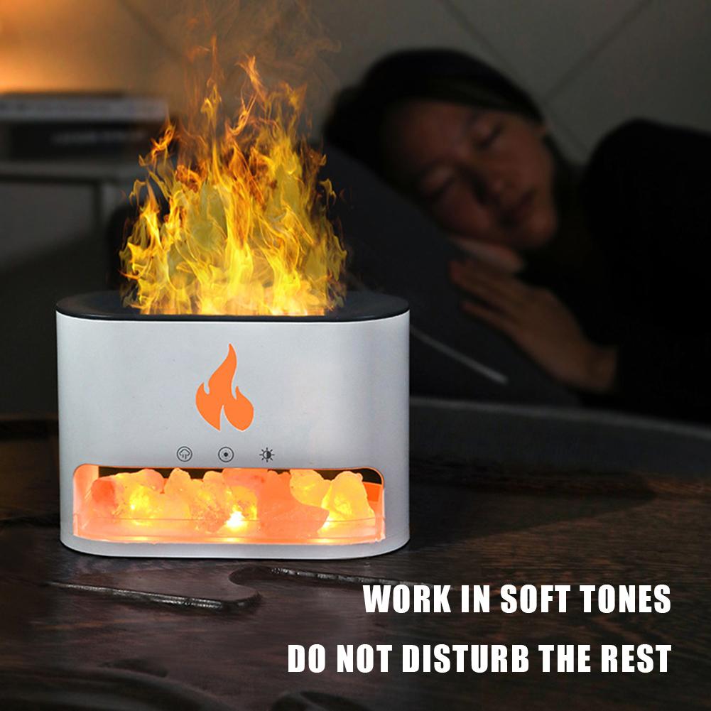 Ароматический диффузор Flame Aroma Diffuser 250 мл, ароматерапевтические увлажнители, цветной светодиодный светильник, ароматерапевтическая машина с соляным камнем для спальни дома чёрный
Ароматический диффузор Flame Aroma Diffuser 250 мл, ароматерапевтические увлажнители, цветной светодиодный светильник, ароматерапевтическая машина с соляным камнем для спальни дома чёрный