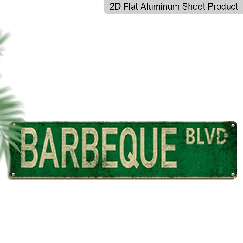 2D Flat, 1pc, 3.94 X 15.74 Inches Aluminum Decorative Sign - Retro Green Barbeque Boulevard License Plate Style Metal Wall Art - Waterproof 40cm x 10cm
2D Flat, 1pc, 3.94 X 15.74 Inches Aluminum Decorative Sign - Retro Green Barbeque Boulevard License Plate Style Metal Wall Art - Waterproof 40cm x 10cm