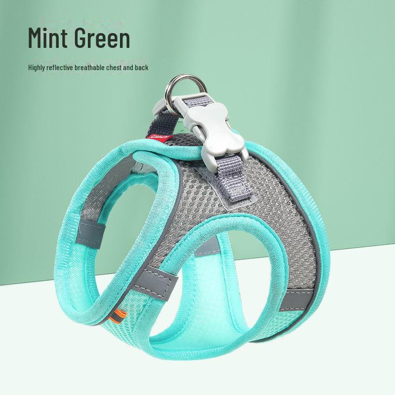 Светоотражающий комплект поводков и шлейок для собак и кошек XXS, without rope, single chest harness мятный зеленый
Светоотражающий комплект поводков и шлейок для собак и кошек XXS, without rope, single chest harness мятный зеленый