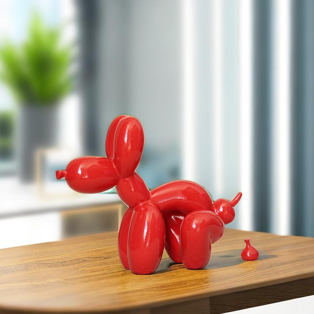Vilead Funny Balloon Pooping Dog Sculptures Resin Pop Art Statue White Red Ornament Bathroom Home Decoration Accessories Object розовый
Vilead Funny Balloon Pooping Dog Sculptures Resin Pop Art Statue White Red Ornament Bathroom Home Decoration Accessories Object розовый