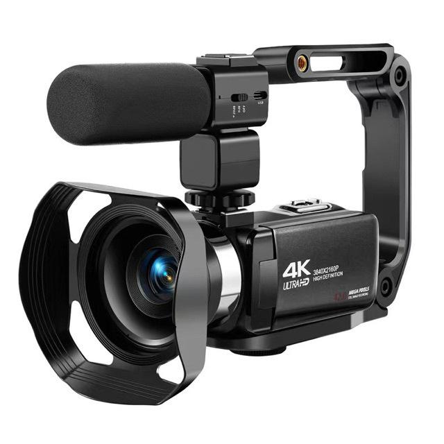 4K HD 48МП Цифровий відеокамера для дому та подорожей Black Standard + 32GB
4K HD 48МП Цифровий відеокамера для дому та подорожей Black Standard + 32GB