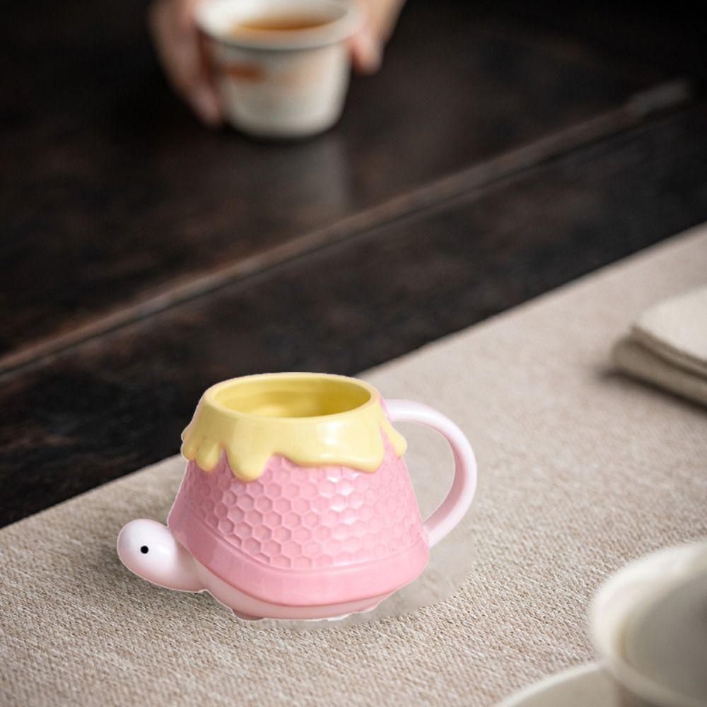 Ceramic Turtle Honey Water Cup Cute Tea Drinking Cup Drinkware Coffee Cup Home рожевий
Ceramic Turtle Honey Water Cup Cute Tea Drinking Cup Drinkware Coffee Cup Home рожевий