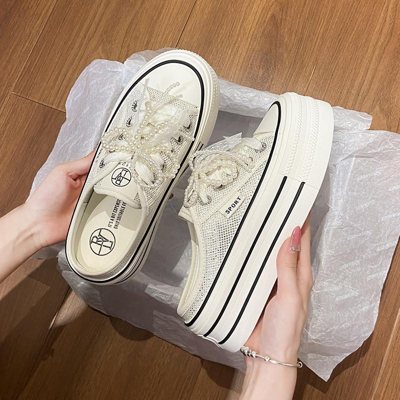 CRLAYDK Сетчатые кеды для женщин Слипоны Платформа Повседневные Уличные Шлепанцы Без задника Для ходьбы Женские Увеличение роста Теннисные 40
CRLAYDK Сетчатые кеды для женщин Слипоны Платформа Повседневные Уличные Шлепанцы Без задника Для ходьбы Женские Увеличение роста Теннисные 40