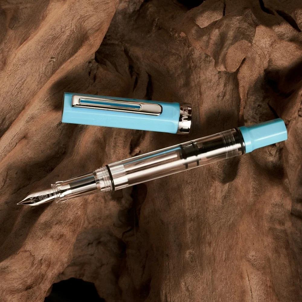 TWSBI ECO Поршнева ручка Прозора смола Тримач для ручки-пера Великий об єм для чорнила Студентське письмо Ділові приналежності Подарунок M(0.7mm) небо синє кольору
TWSBI ECO Поршнева ручка Прозора смола Тримач для ручки-пера Великий об єм для чорнила Студентське письмо Ділові приналежності Подарунок M(0.7mm) небо синє кольору