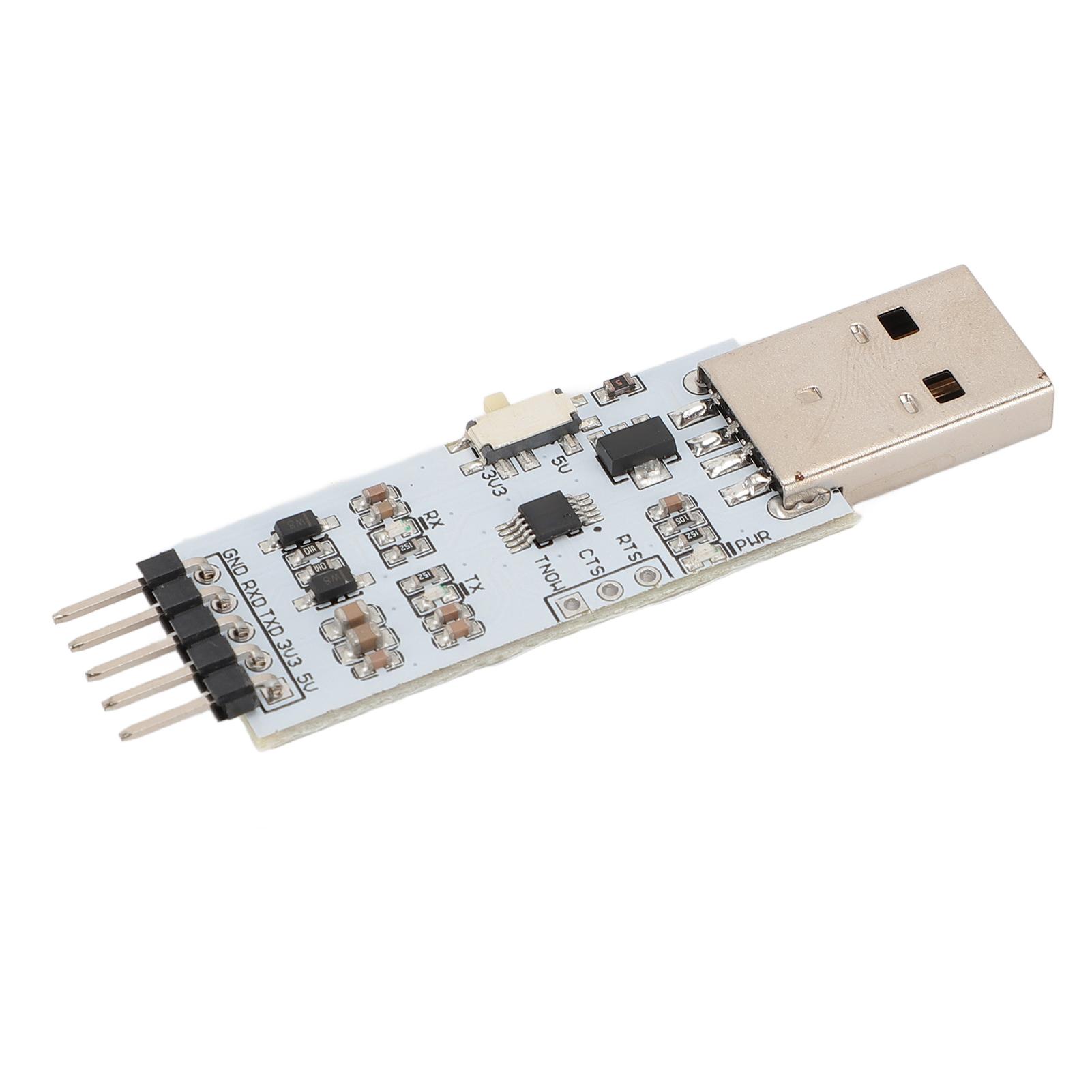 USB to TTL Serial Module UART Converter Adapter 50bps - 2Mbps Advanced STC Downloader
USB to TTL Serial Module UART Converter Adapter 50bps - 2Mbps Advanced STC Downloader