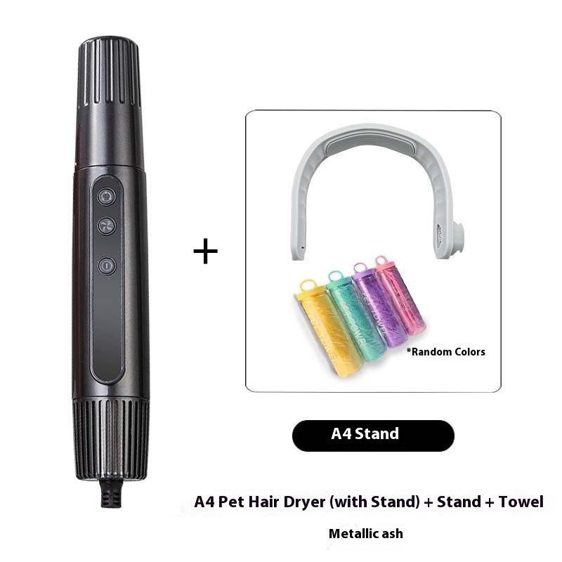 Professional Neck-Hanging Pet Dryer Low-Noise Grooming Blower for Cats & Dogs Hands-Free Fast-Dry Hair Dryer for Pet Salons
Professional Neck-Hanging Pet Dryer Low-Noise Grooming Blower for Cats & Dogs Hands-Free Fast-Dry Hair Dryer for Pet Salons