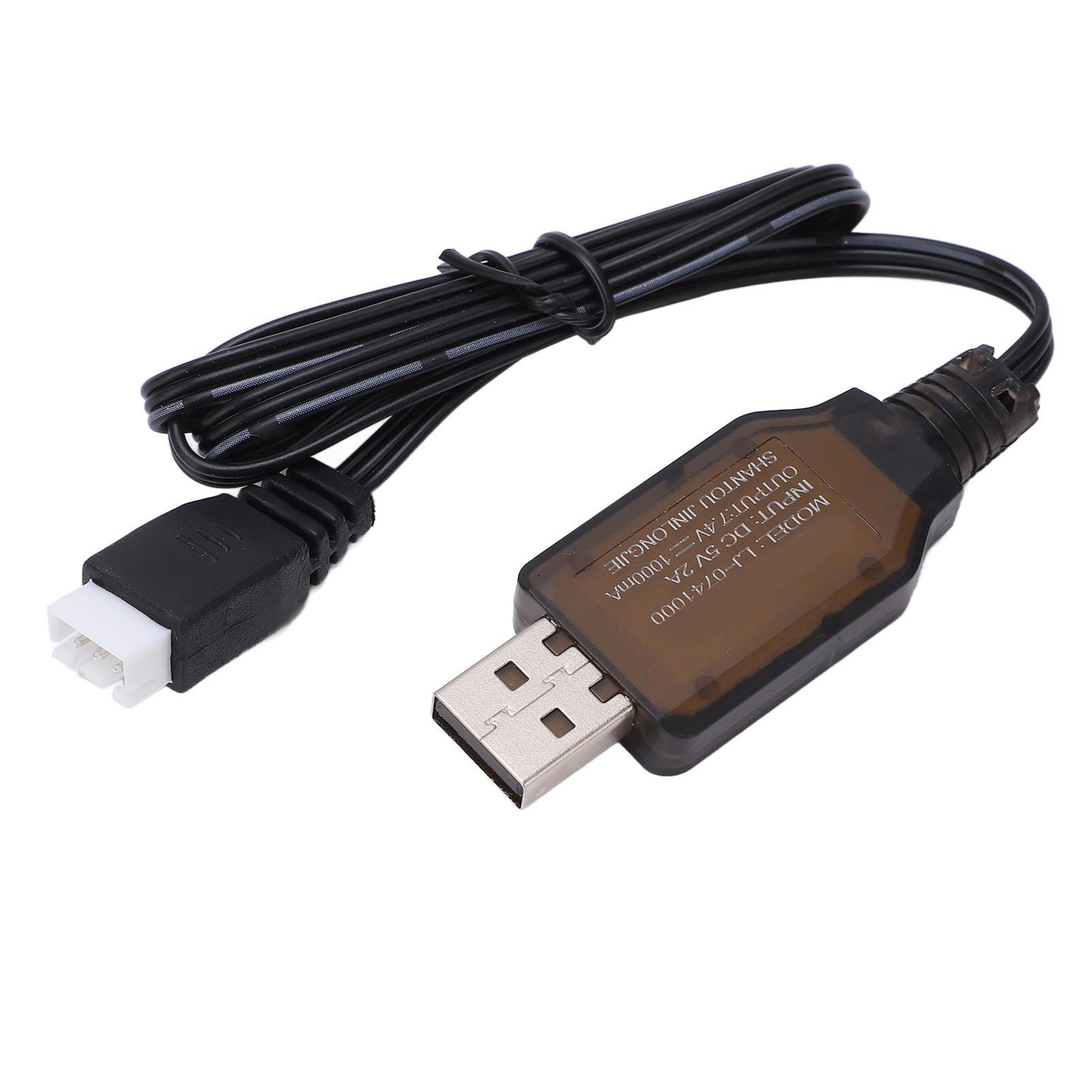 116 RC Car Charger 7.4V 1000mA Lipo Battery USB Charger Charging Cable for 116 Remote Control Car
116 RC Car Charger 7.4V 1000mA Lipo Battery USB Charger Charging Cable for 116 Remote Control Car
