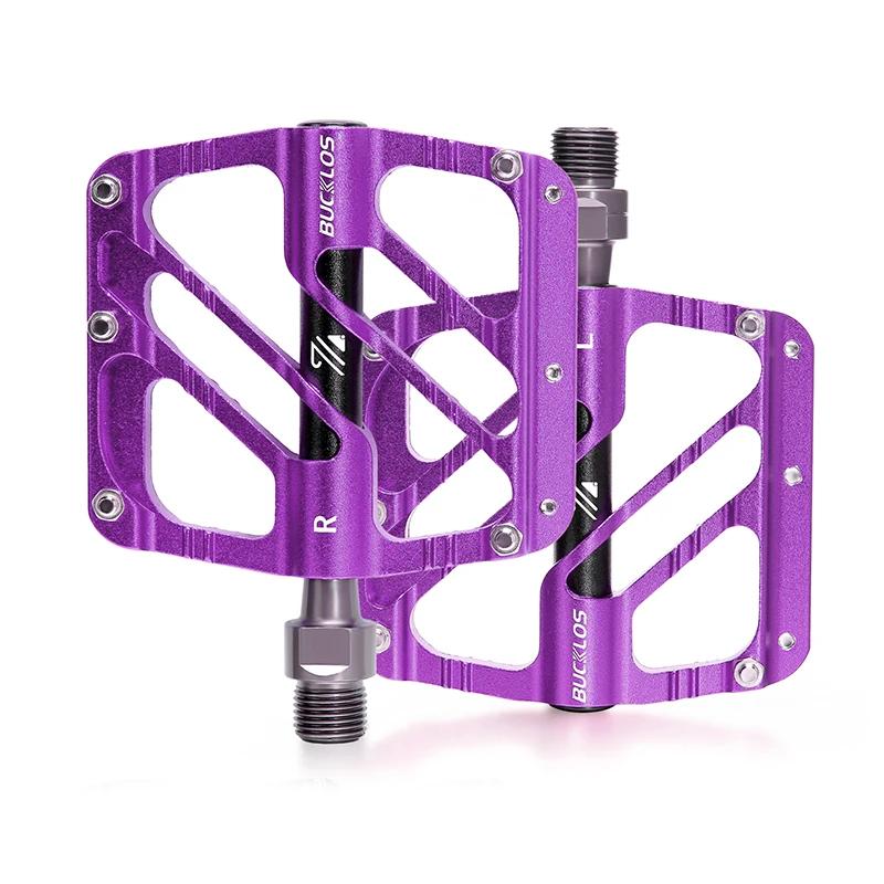 BUCKLOS 3 Bearing MTB Pedals Ultralight Aluminum Bicycle Flat Pedal 9/16 Spindle Non-slip Mountain Bike Pedal Bicycle Parts фіолетовий
BUCKLOS 3 Bearing MTB Pedals Ultralight Aluminum Bicycle Flat Pedal 9/16 Spindle Non-slip Mountain Bike Pedal Bicycle Parts фіолетовий