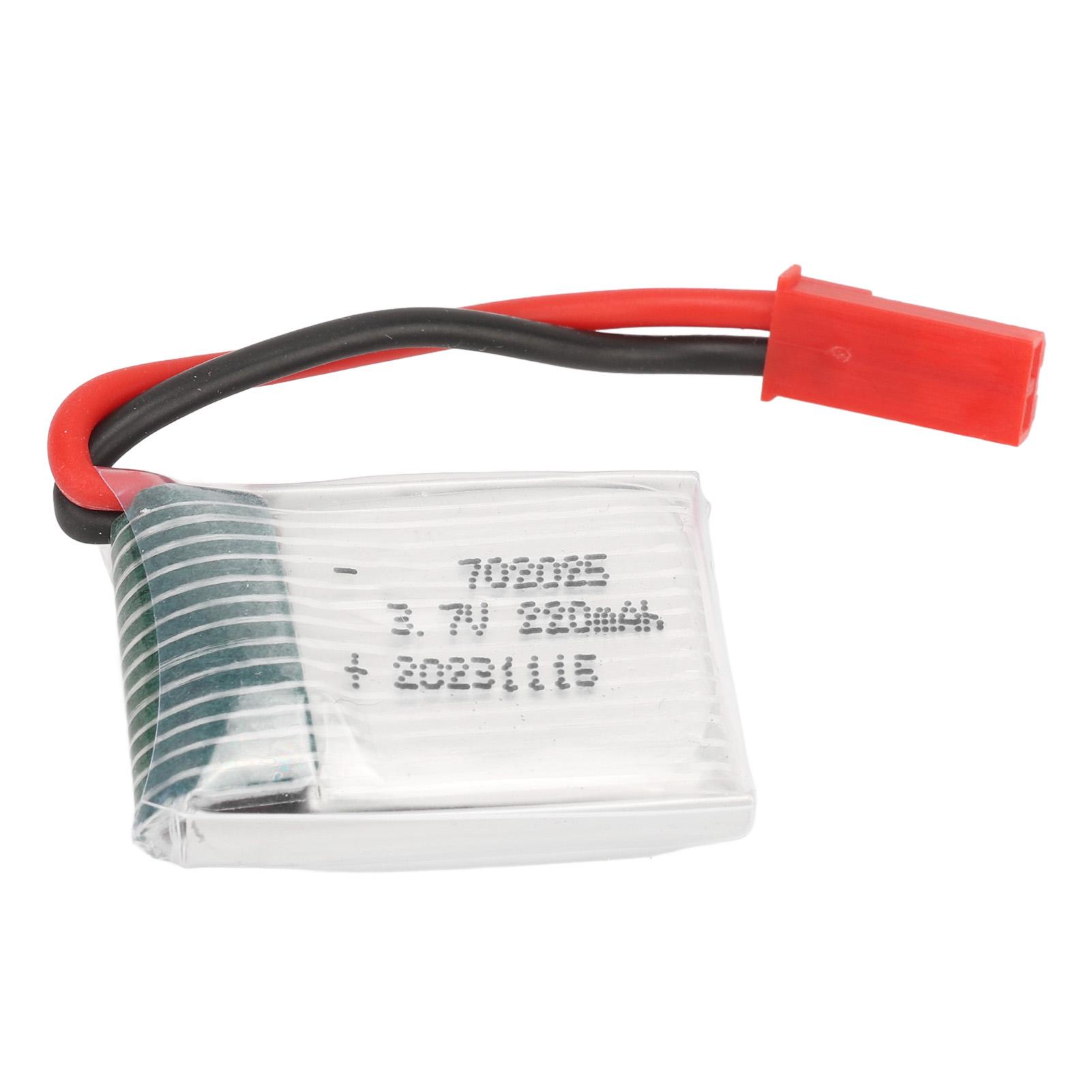 Акумулятор 3.7V 220mAh з червоним JST роз ємом 702025 Li Po 20C Захист від перерозряду та короткого замикання Світло
Акумулятор 3.7V 220mAh з червоним JST роз ємом 702025 Li Po 20C Захист від перерозряду та короткого замикання Світло